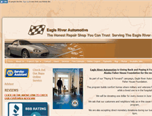 Tablet Screenshot of eagleriverautomotive.com